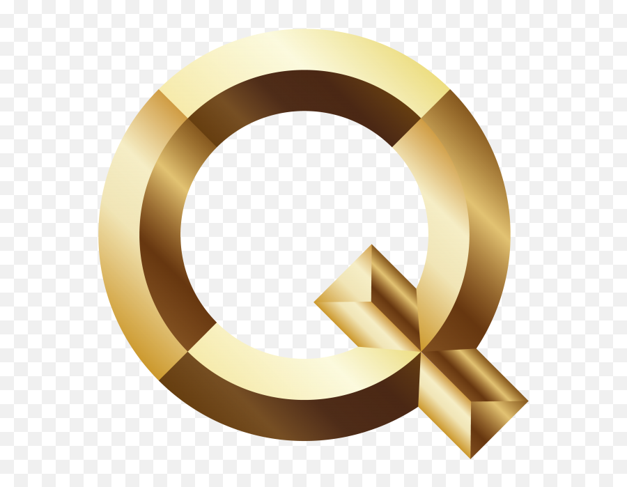 Golden Q Character Png Transparent - C Logo Golden Png Emoji,Honda Symbol Emoji