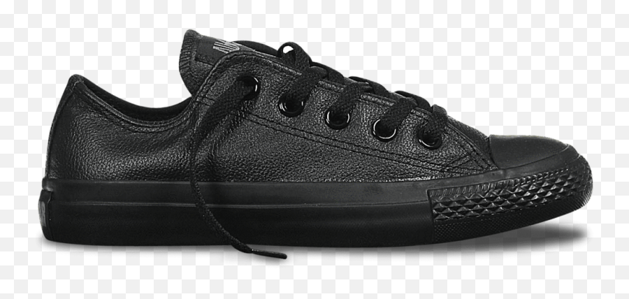 Black Leather Converse Australia - Converse All Stars Leather Black Low Top Emoji,Converse Shoe Emoji
