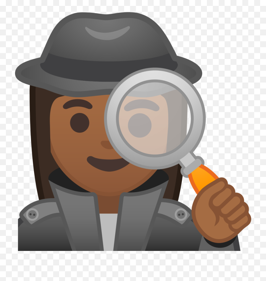 Magnifying Glass Icon Png - Investigator With Magnifying Glass Emoji,Magnifying Glass Emoji