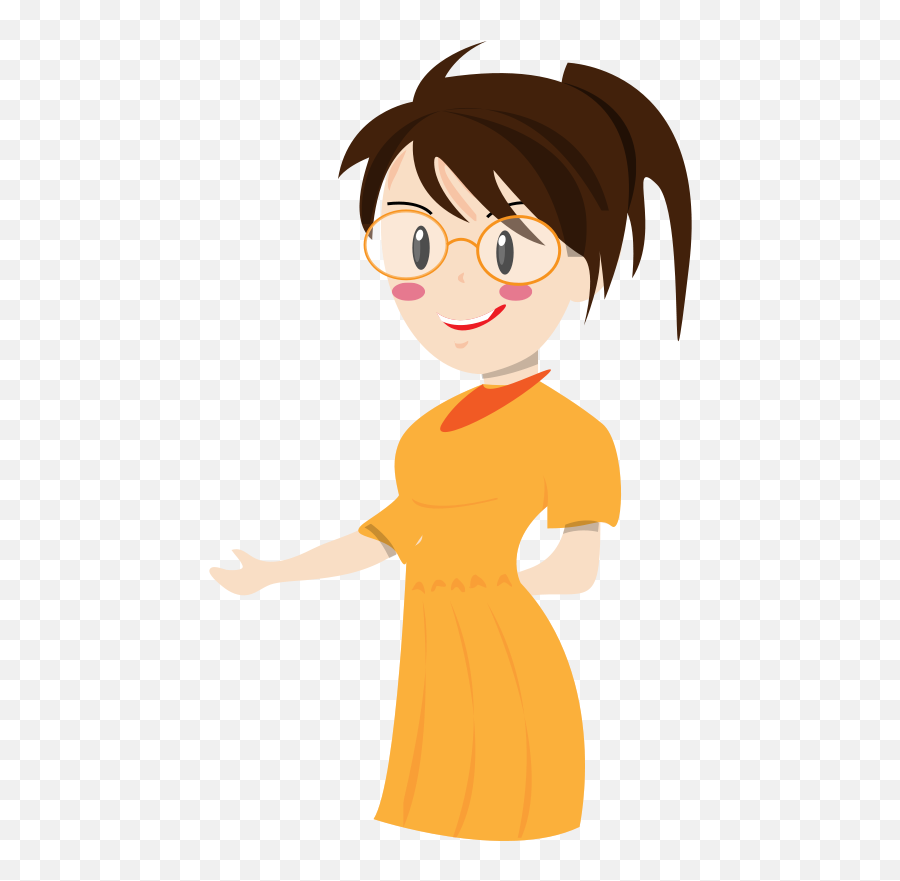 Teacher Free Stock Clipart - Stockiocom Clipart Woman Cartoon Emoji,Emoticon Clip Art For Teaching