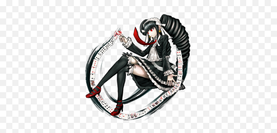 Danganronpa - Celestia Ludenberg Art Emoji,Leon Kuwata Emoticon