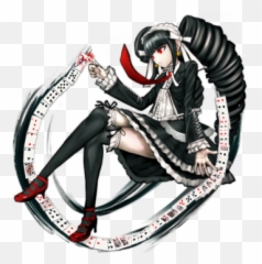 Danganronpa - Celestia Ludenberg Art Emoji,Leon Kuwata Emoticon