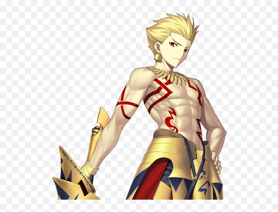 Ccc Gilgamesh Runs A Gauntlet - Gilgamesh Fate Emoji,Screwattack Emoticon