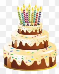 Free Transparent Birthday Cake Png - Birthday Cake Clipart Emoji,Cake Emoticons For Facebook