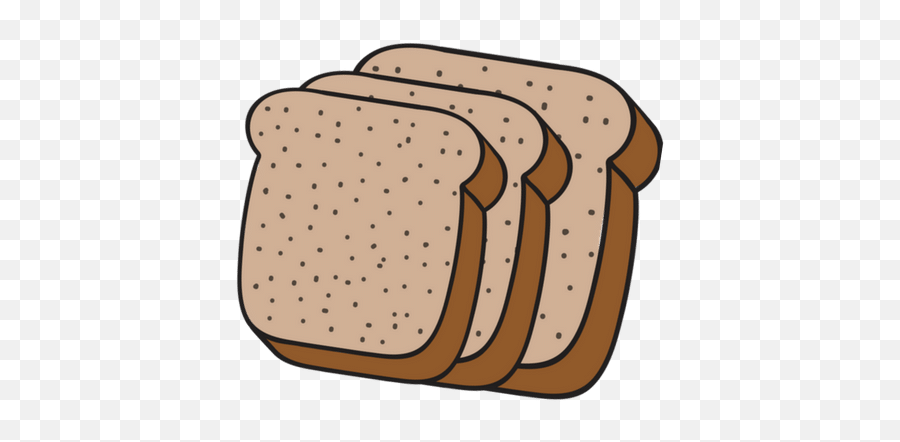 Bread Clipart Grain Bread Grain Transparent Free For - Wholemeal Bread Clipart Emoji,Grain Bread Pasta Emojis