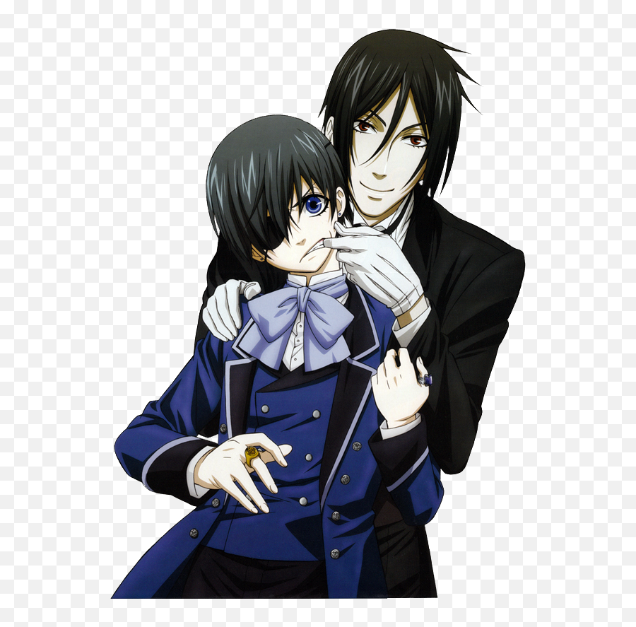 Ciel Black Butler Fanart Png Image With - Ciel X Sebastian Emoji,Sebastian Emoticons Black Butler