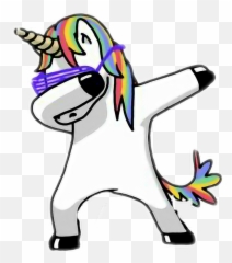 Static - Dabbing Unicorn Transparent Background Emoji,Kreygasm Emoji