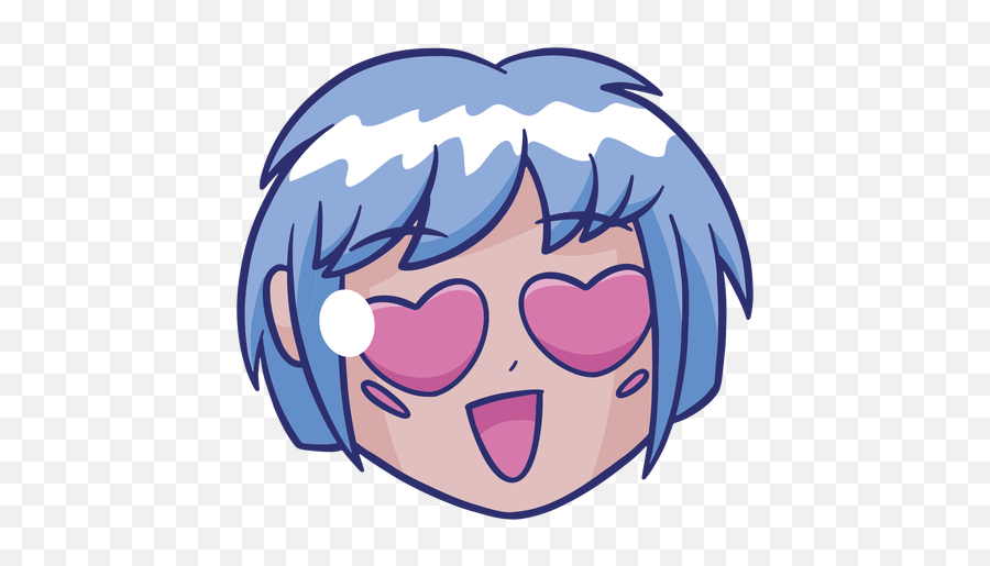 Thoughtful Anime Eye Illustration - Transparent Png U0026 Svg Cute Ramen Emoji,Anime Girl Eyes No Emotion