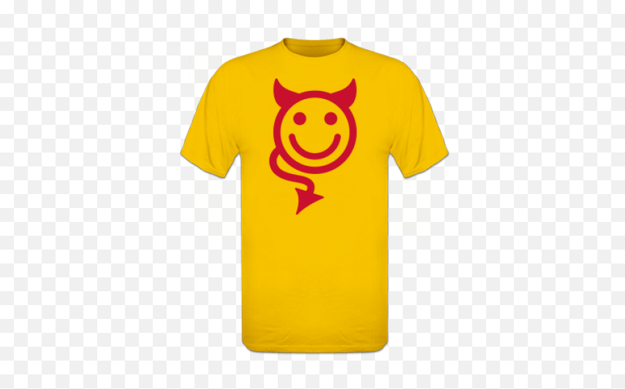 Buy A Devil Smiley Icon T - Stiflers Mom T Shirt Emoji,Horny Devil Emoticon