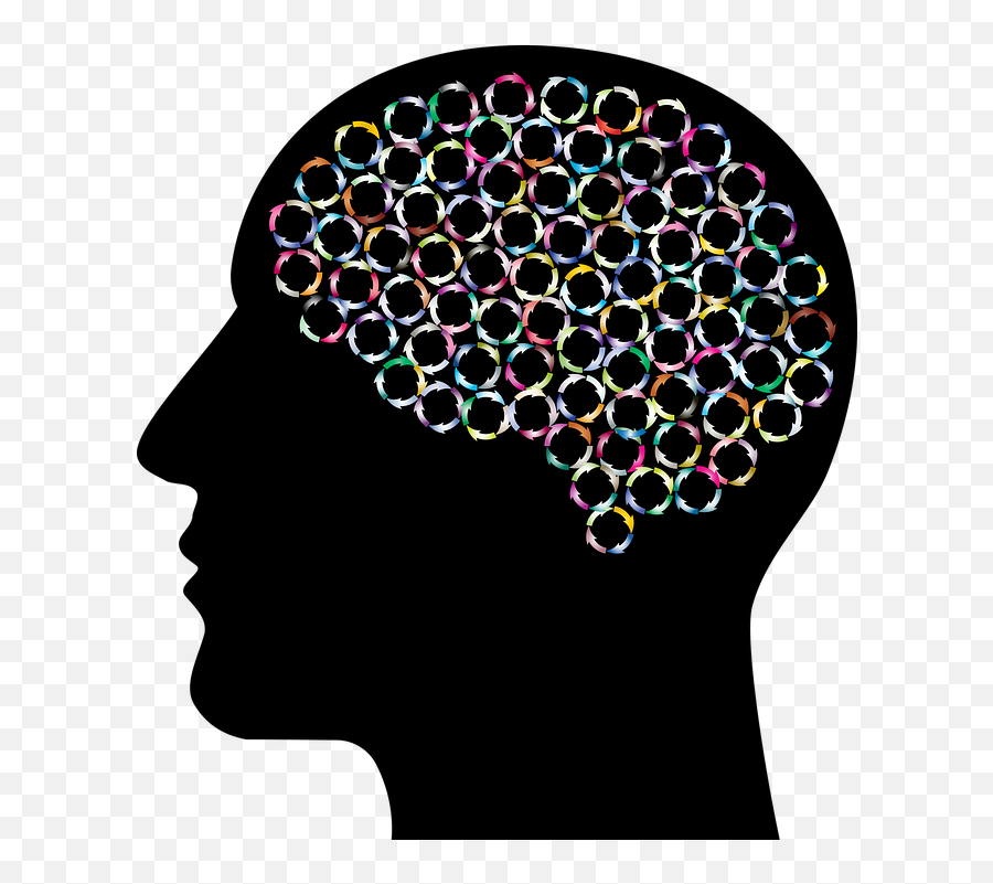 Head Cranium Ruminate Anxiety Brain - Ruminating Clipart Emoji,Emotion Vs Logic Clipart