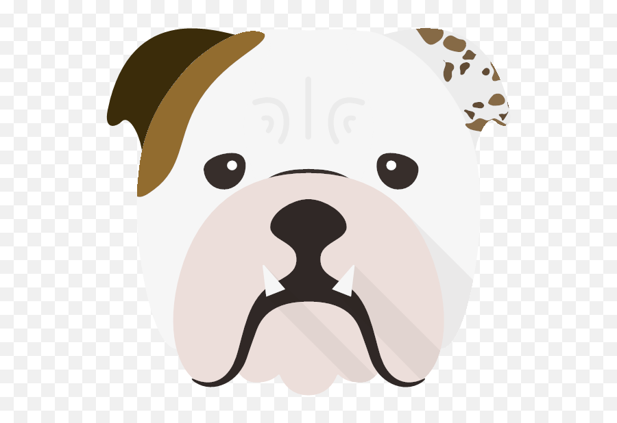 Personalised English Bulldog Bandanas Yappycom - Yappy British Bulldog Emoji,Pug Dog Emoticons