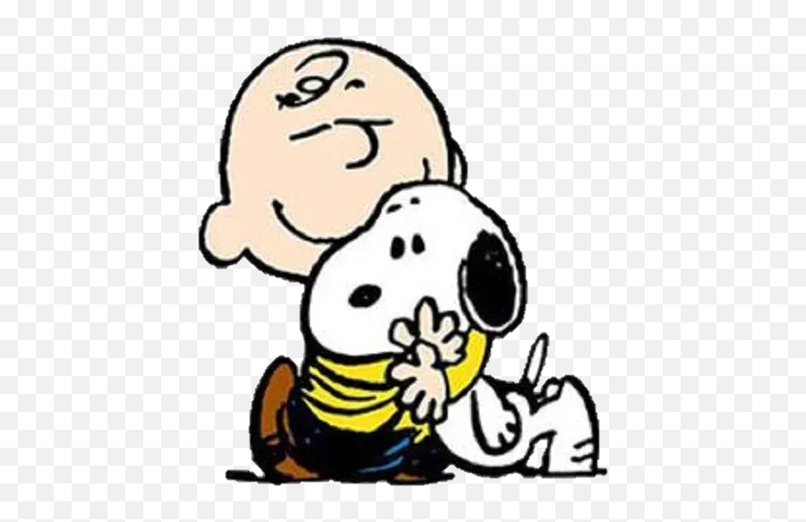 Trending Stickers For Whatsapp Page 81 - Stickers Cloud Snoopy And Charlie Brown Hug Emoji,Desenho Emotions Whatsapp