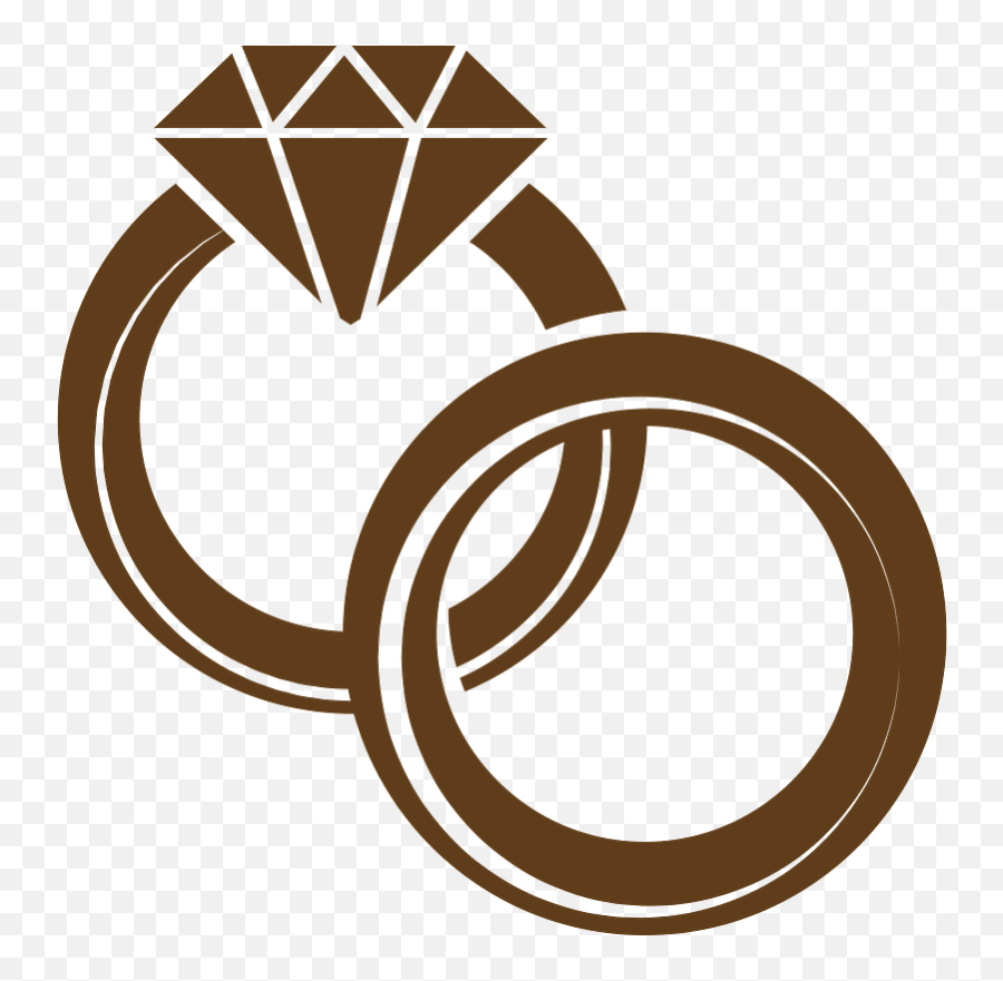 Wedding Rings Clipart - Clipart Wedding Rings Transparent Background Emoji,Emoji Wedding Rings