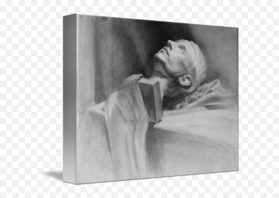 Reclining Bust - Art Charcoal Emoji,Still Life Charcoal Emotion