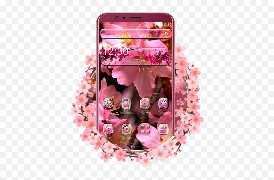 Sakura Launcher Apk Download - Smartphone Emoji,Sakura Sakura Sweet Emotion