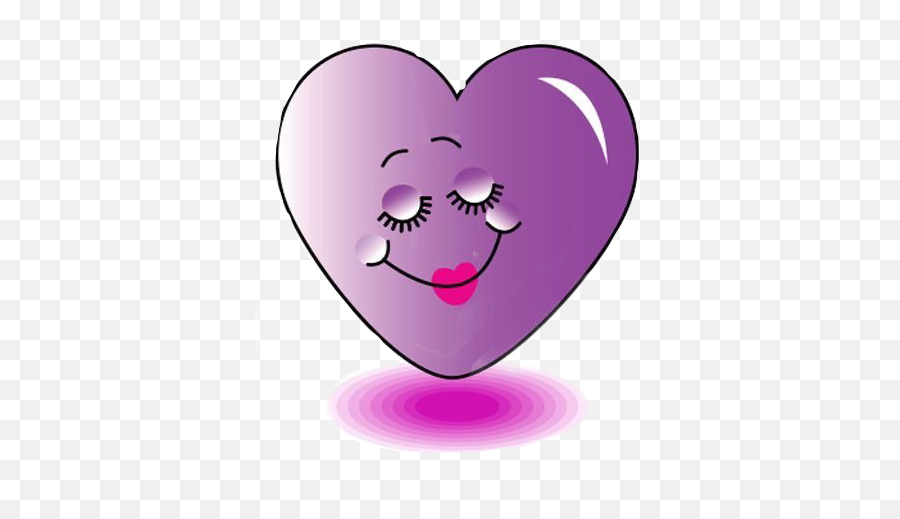 Bestifme Emoji Purple Sticker By Kimmy Bird Tasset - Purple Heart Smiley Clipart,Bird Emoticon Facebook