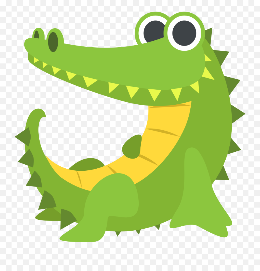 Crocodile Clipart Svg - Crocodile Emojis,Alligator Emoji