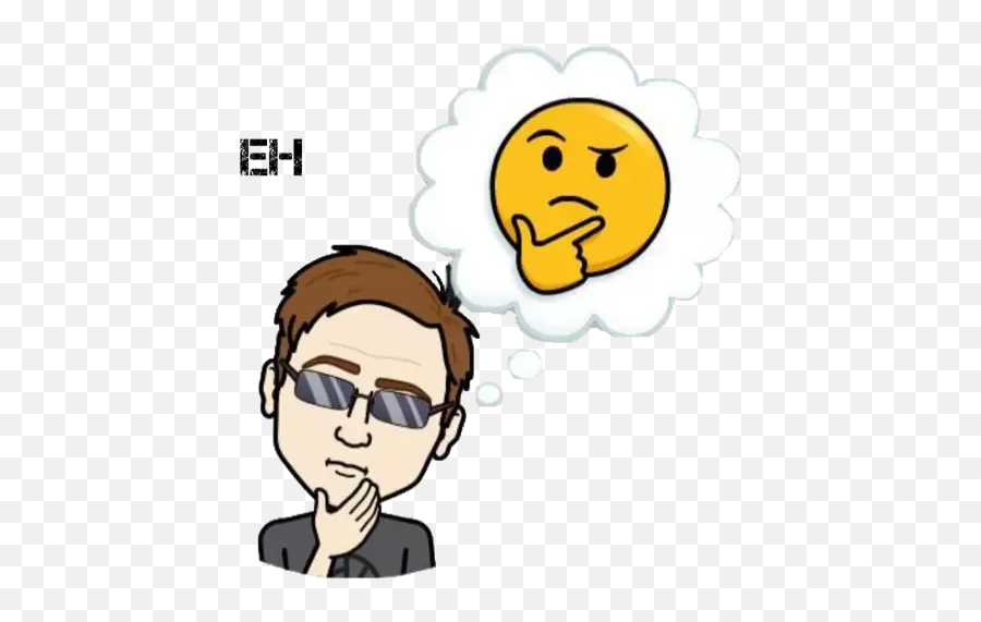 Honorato Whatsapp Stickers - Stickers Cloud Emoji,Deep Frown Emoticon