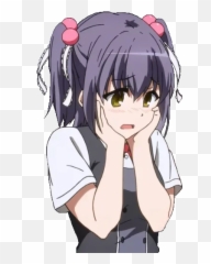 Telegram Sticker 47 From Collection Shy Emoji,Kancolle Yuudachi Emoticon