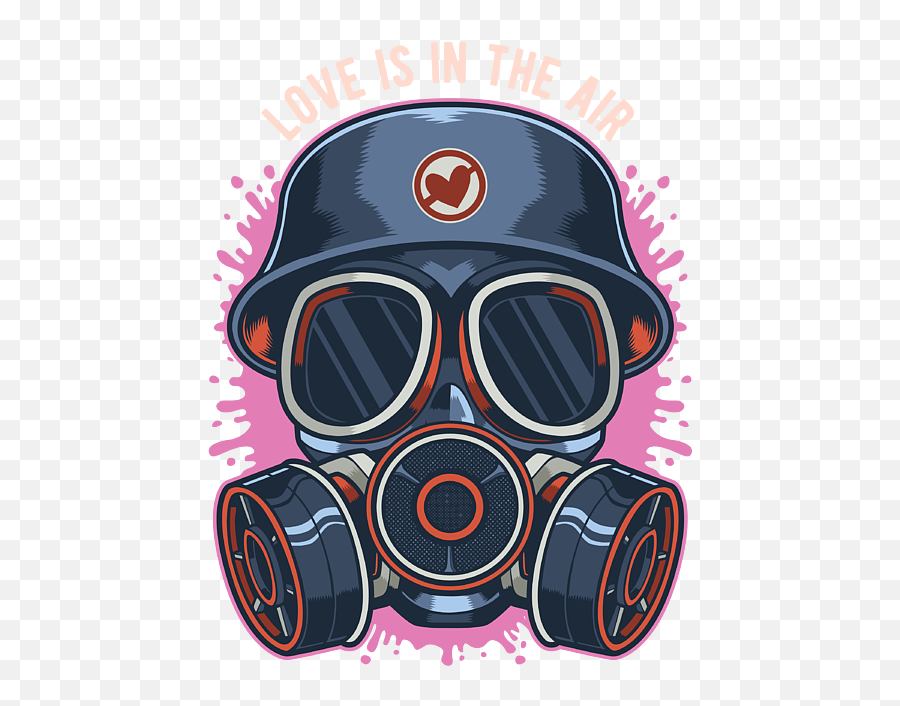 Love Is In The Air Anti Valentines Day Shirt Gas Mask Funny Emoji,I Love It Horse Mask Emoticon