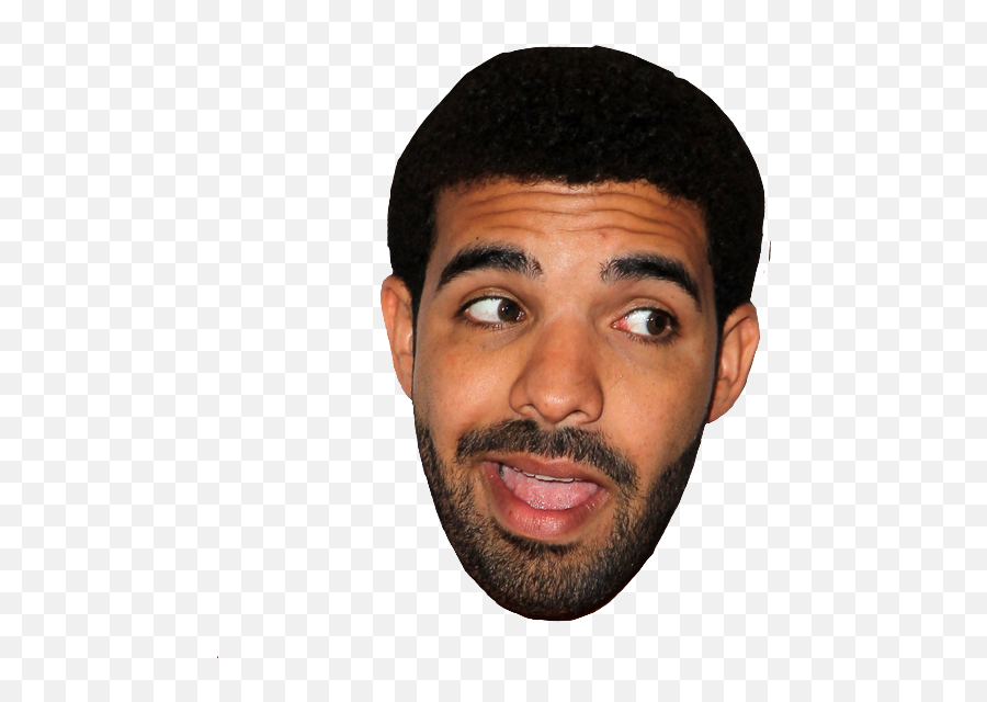 Free Face Transparent Background - Background Drake Face Transparent Emoji,Drake Emotion