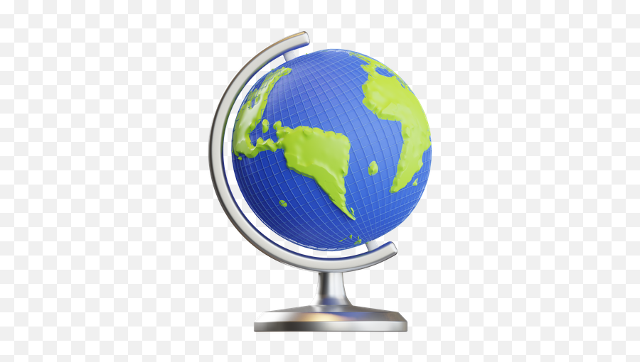 Desk Globe 3d Illustrations Designs Images Vectors Hd Emoji,World Globe Emoji