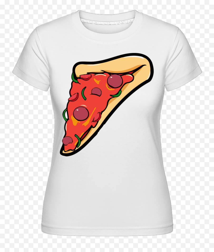 Morceau De Pizza T - Short Sleeve Emoji,Pizza Emoji Shirt