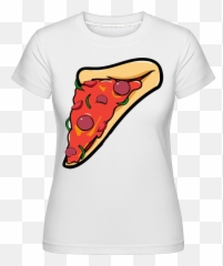 Morceau De Pizza T - Short Sleeve Emoji,Pizza Emoji Shirt