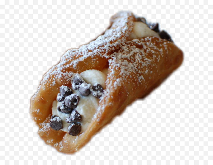 Cannoli Sweet Italian Sticker - Transparent Cannoli Png Emoji,Cannoli Emoji