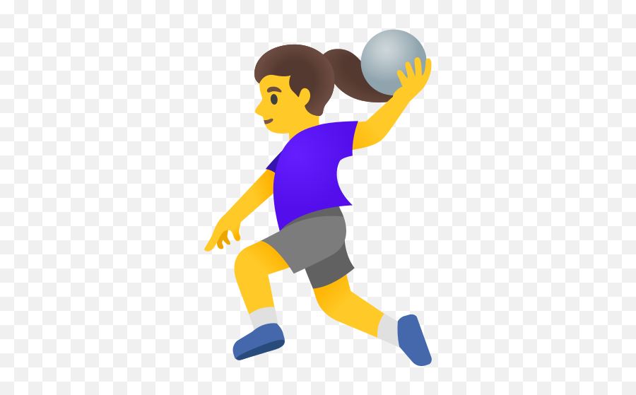Woman Playing Handball Emoji - Handball Emoji,Playing Emoji Woman Playing Handball Emoji - Handball Emoji,Playing Emoji