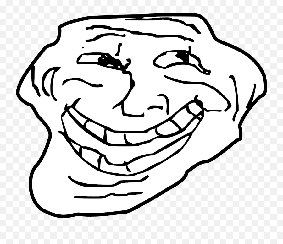 Image - 538951 Trollface Know Your Meme Lel Face Emoji,Faces Expressing Different Emotions