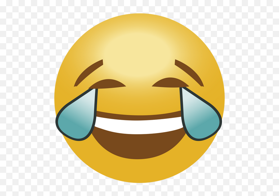 Emoji Laugh - Crying Laughing Emoji Vector,Laughing Emoji Android