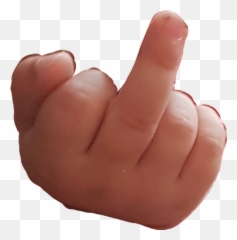 Baby Stinkefinger Sticker - Sign Language Emoji,Stinkefinger Emoji