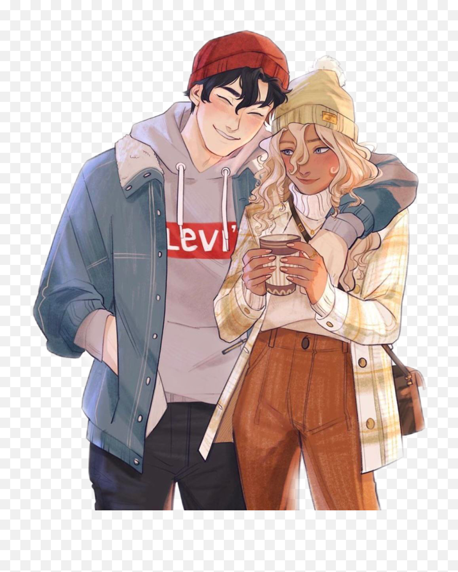 The Most Edited - Percabeth Fan Art Emoji,Percy Jackson Trident Emoji