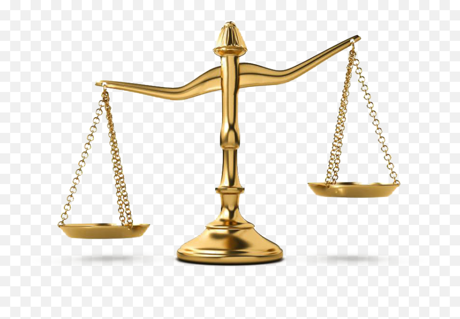 Download Golden Balance Court Scales Justice Of Judiciary - Balance Scale Png Emoji,Golden Deer Fre Emblem Emoji