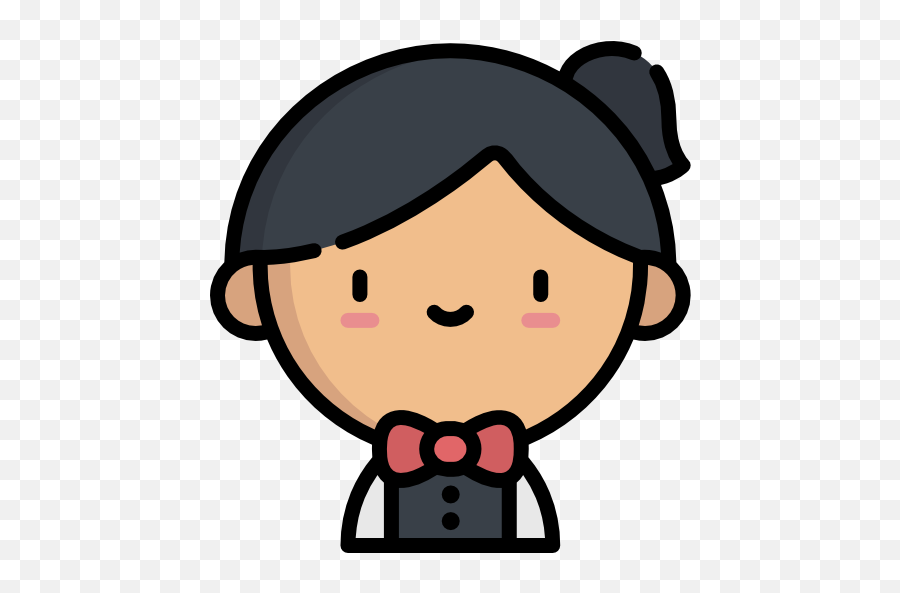 Waitress - Free User Icons Icon Emoji,Facebook Emoticon Nigiri