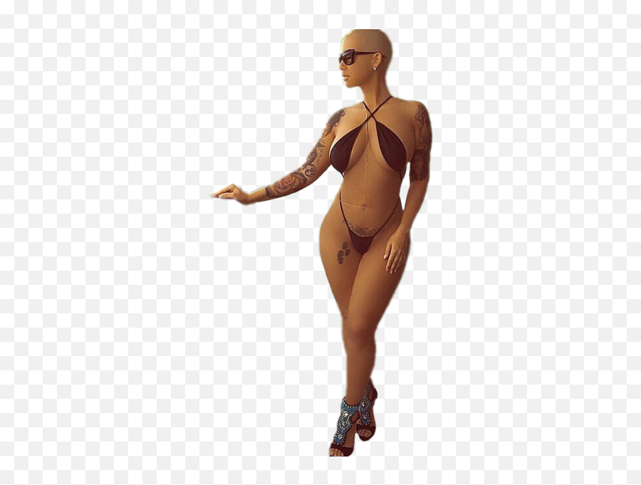 Amber Rose Png Official Psds - Cleavage Emoji,Amber Rose's Emojis