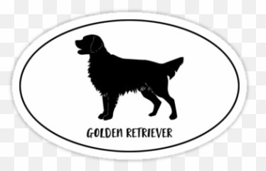 Golden Retriever Dog Breed Classic - Golden Retriever Stencil Emoji,Gary Larson Dog Emotion