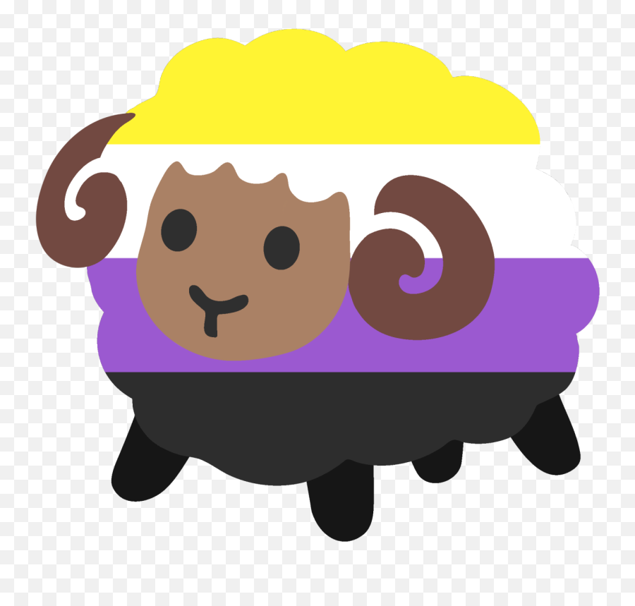 Homophobic Emoji - Pride Sheep Discord Emoji,Proud Emoji