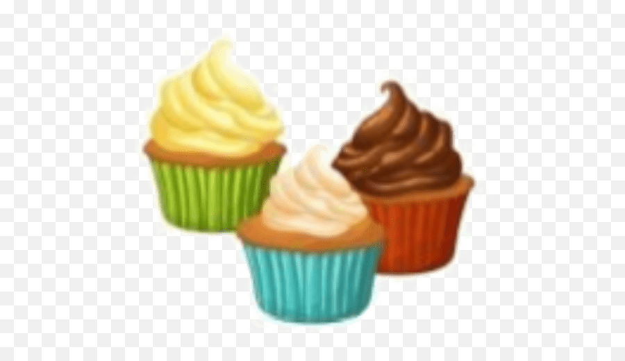 Cupcake - Baking Cup Emoji,Emojis That Look Like Cupcakes