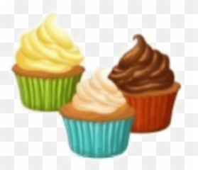 Cupcake - Baking Cup Emoji,Emojis That Look Like Cupcakes