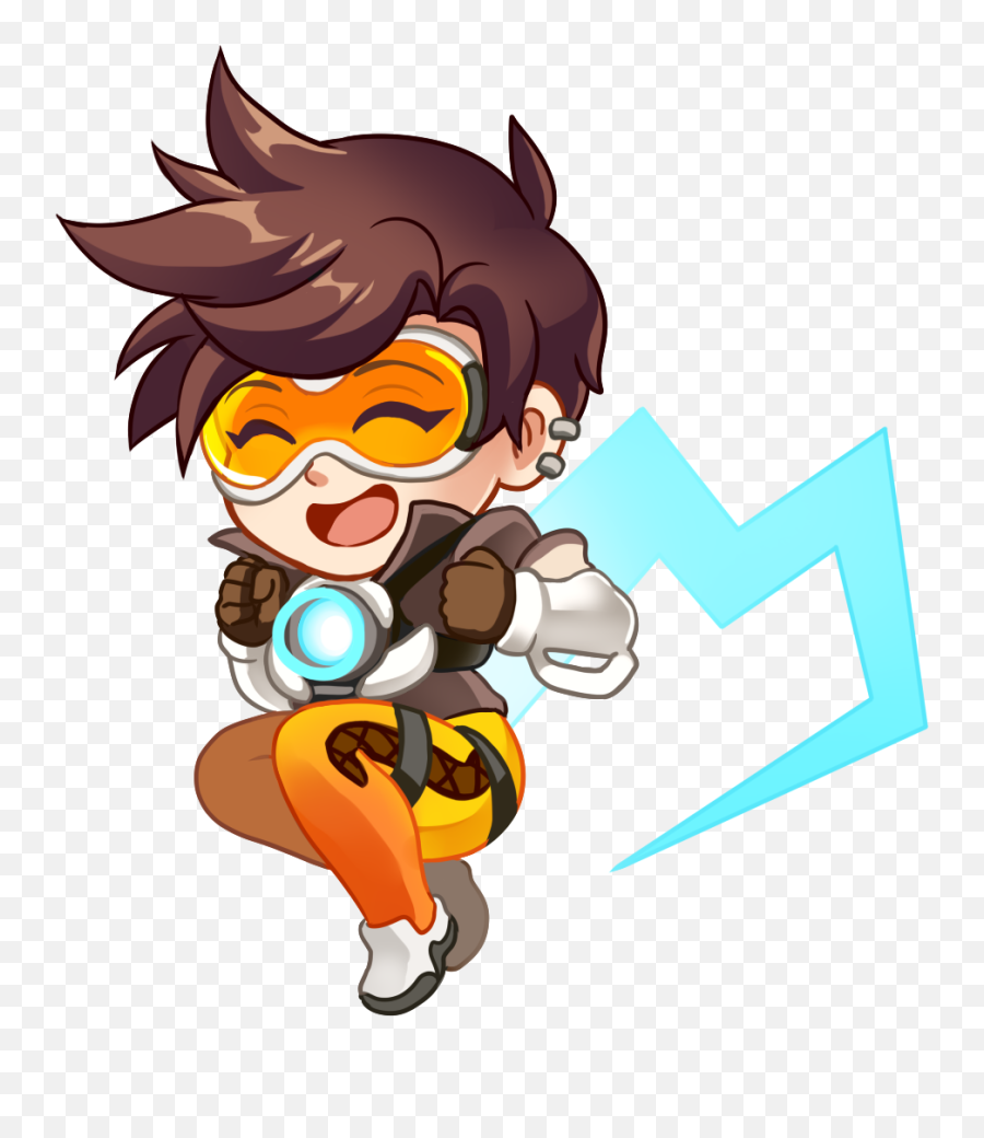 Professional Work U2014 Uguubear - Tracer Overwatch Twitch Emote Emoji,Twitch Emojis