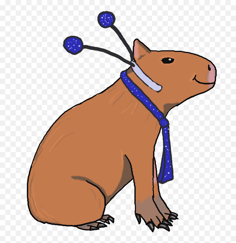 Capybara Clipart Hamster - Stuffed Toy Png Download Full Capivara Desenho Png Emoji,Easter Bunny Taking A Dump Emoji