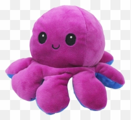Octopus Mood Plush - Soft Emoji,Brain Octopus Emotions