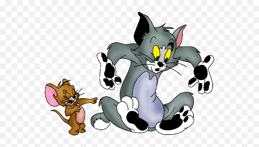 Tom And Jerry Cartoon Characters N5 - Tom E Jerry Art Emoji,Tom And Jerry Emotions