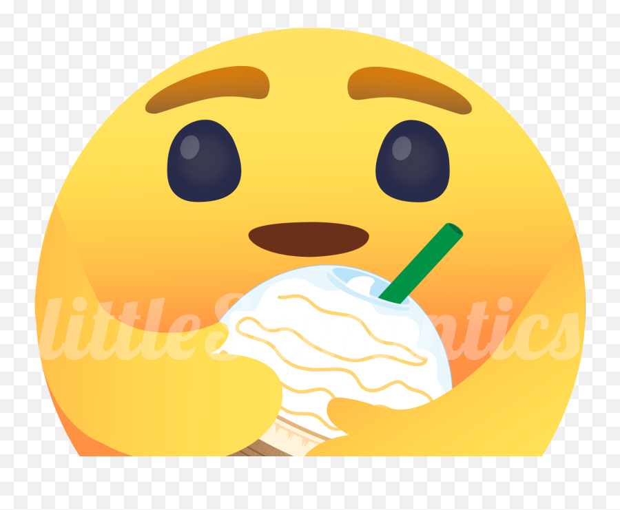 Browse Thousands Of Frappe Images For - Happy Emoji,Starbucks Emoticon For Facebook