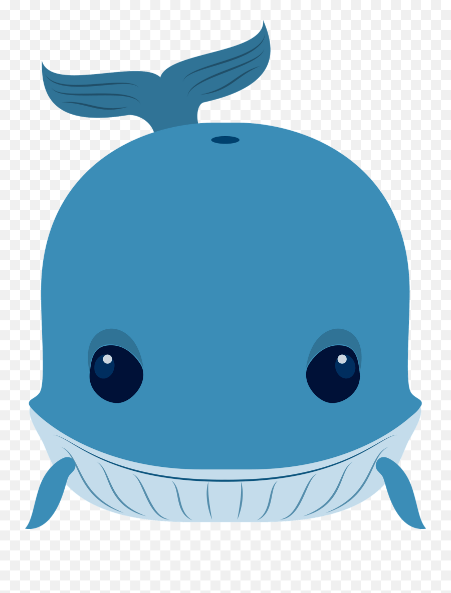 Whale Clipart - Fish Emoji,Free And Whale Emoji