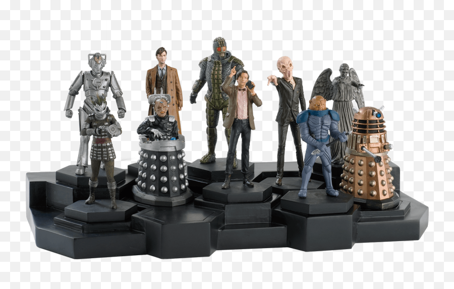 Doctor Who Collection - Eaglemoss Doctor Emoji,Dr Who Rose Gives Dalek Emoticon