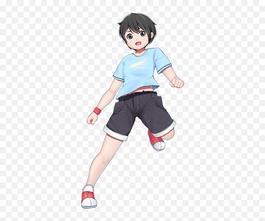 Free Photo Vtuber Moe Healthy Anime Boy - Anime Short Pants Boy Emoji,Animr Boy Emotions