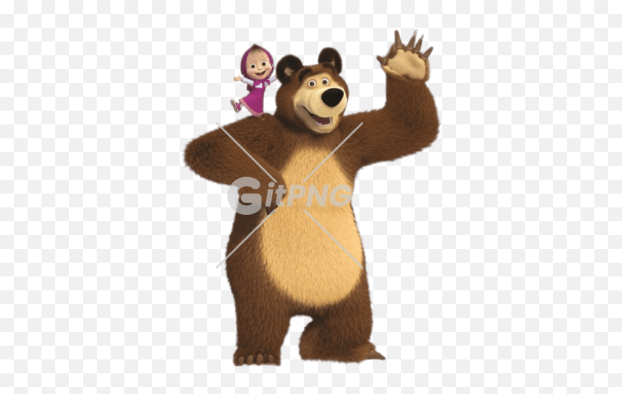 Tags - Cartoons Gitpng Free Stock Photos Emoji,Masha And The Bear Emoticon